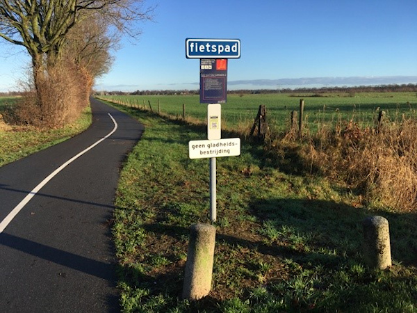 zuidkant nieuwe fietspad